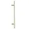 Offset T Bar Handle with Secret Fixings - Satin Marine Stainless Steel