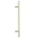 Offset T Bar Handle with Secret Fixings - Satin Marine Stainless Steel