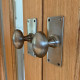 Oval Door Knob on a School Board