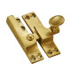 Oval Knob Straight Arm Sash Fastener Narrow Style