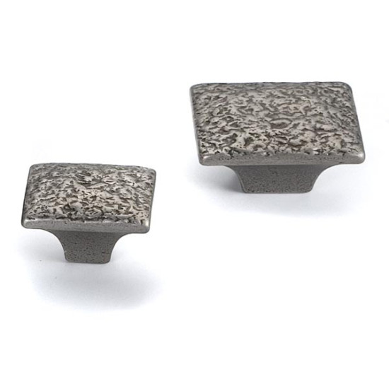 Pacific Rectangular Iron Cabinet Knob
