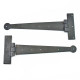 Penny End Hinges - Beeswax Finish