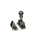 Pewter Prestbury Brighton Fastener (Radiused)