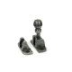 Pewter Prestbury Brighton Fastener (Radiused)