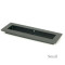 Plain Rectangular Pull - Matt Black