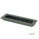 Plain Rectangular Pull - Matt Black