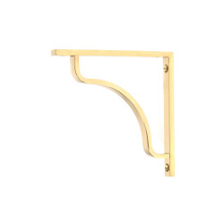 Polished Brass Abingdon Shelf Bracket