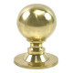 Polished Brass Ball Cabinet Knob