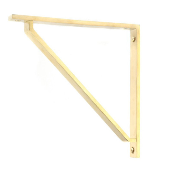 Polished Brass Barton Shelf Bracket