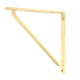 Polished Brass Barton Shelf Bracket