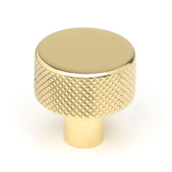 Polished Brass Brompton Cabinet Knob