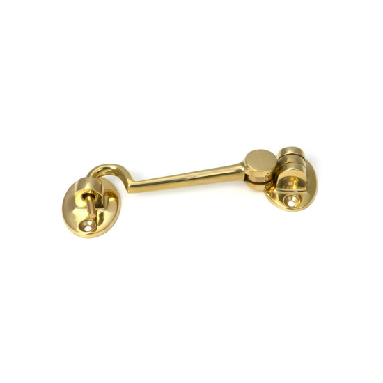 Polished Brass Cabin Hook