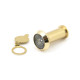 Polished Brass Door Viewer