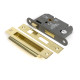 Polished Brass Heavy Duty Bathroom Mortice Lock