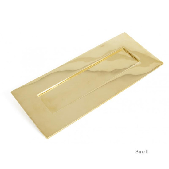 Polished Brass Letter Plate
