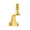 Polished Brass Locking Stay Pin (Steel Window)