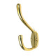 Polished Brass Newbury Hat & Coat Hook