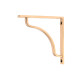 Polished Bronze Abingdon Shelf Bracket