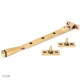 Polished Bronze Avon Casement Stay