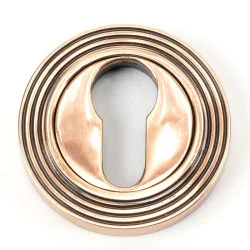 Polished Bronze Beehive Euro Escutcheon