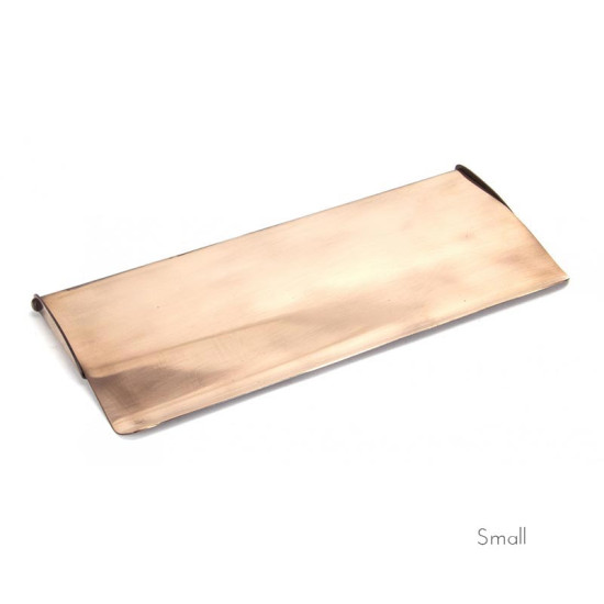 Polished Bronze Internal Letter Plate Cover