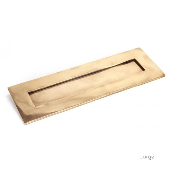 Polished Bronze Letter Plate