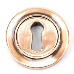Polished Bronze Round Escutcheon