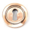Polished Bronze Round Escutcheon