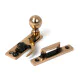 Polished Bronze Sash Hook Fastener
