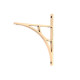 Polished Bronze Tyne Shelf Bracket