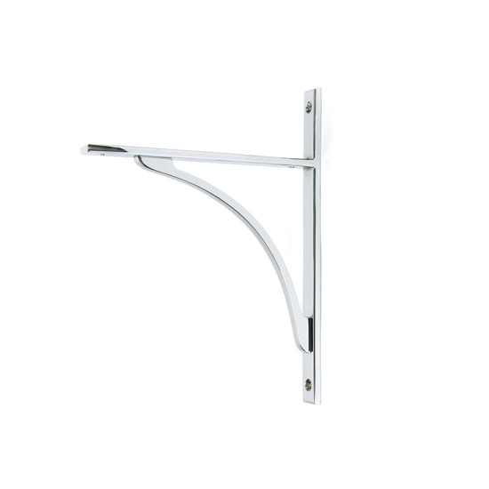 Polished Chrome Apperley Shelf Bracket