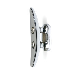 Polished Chrome Marine Cleat Hook