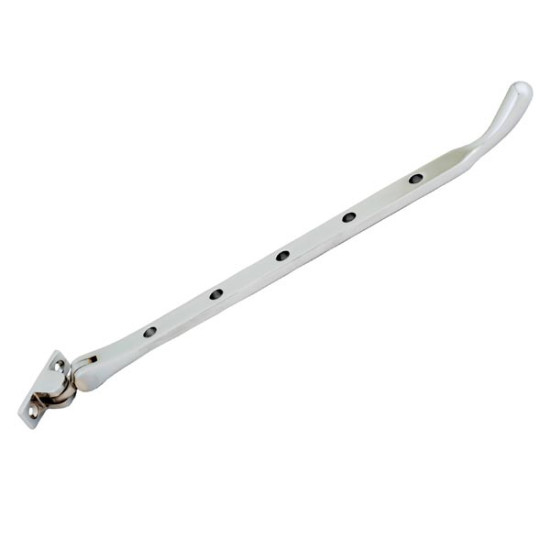 Polished Chrome Pear Drop Casement Stay
