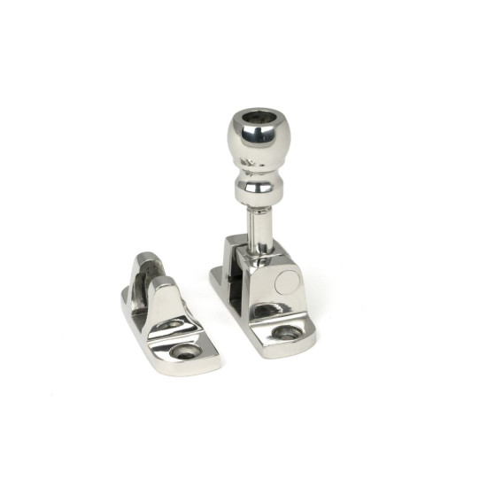 Polished Marine SS (316) Mushroom Brighton Fastener (Radiused)