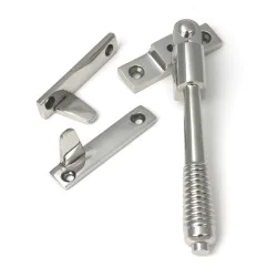 Polished Marine SS (316) Night-Vent Locking Reeded Fastener