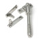 Polished Marine SS (316) Night-Vent Locking Reeded Fastener