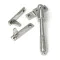 Polished Marine SS (316) Night-Vent Locking Reeded Fastener