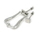 Polished Marine SS (316) Slimline Art Deco Door Knocker