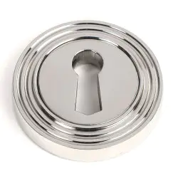 Polished Marine Stainless Steel Beehive Escutcheon