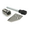 Polished Marine Stainless Steel Key-Flush Sash Stop