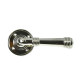 Polished Nickel Beehive Lever Door Handle