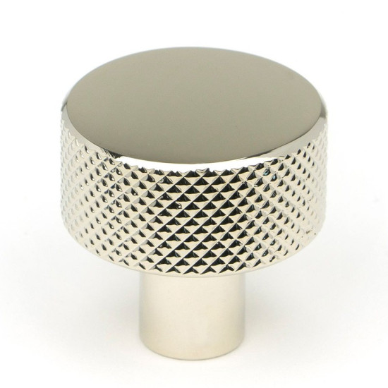 Polished Nickel Brompton Cabinet Knob