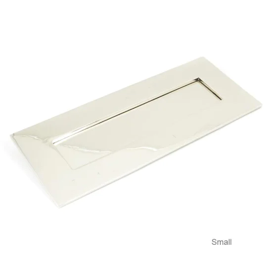 Polished Nickel Letter Plate