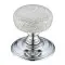 Porcelain Door Knobs - Crackled Grey