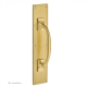 Pull Handle On Plate