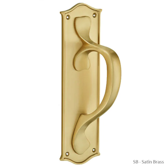 Pull Handle on Plate