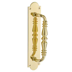 Croft 1954R Pull Handle on Shaped Plate
