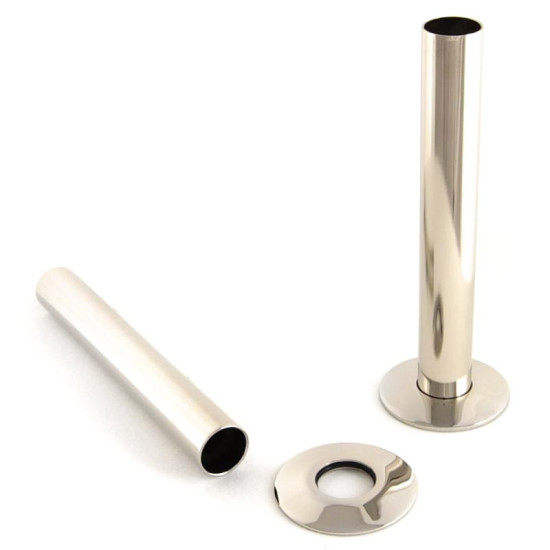 Radiator Pipe Sleeve Cover - Polished Nickel