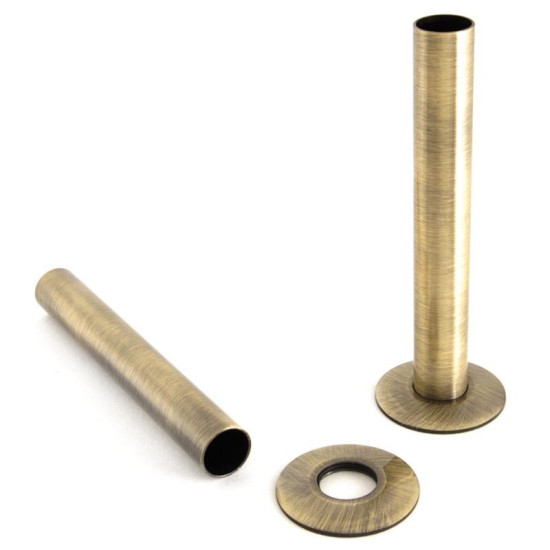 Radiator Pipe Sleeve Cover - Antique Brass