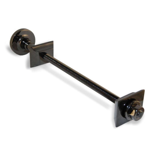 Cast Iron Radiator Wall Stay Fixing - Black Nickel
